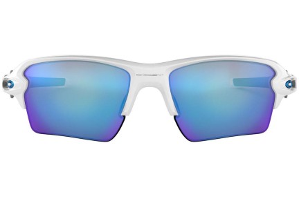 Zonnebril Oakley Flak 2.0 XL OO9188-94 PRIZM Rechthoekige Wit