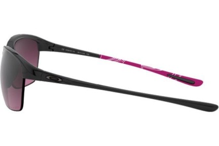 Zonnebril Oakley Unstoppable OO9191-10 Polarized Rechthoekige Zwart