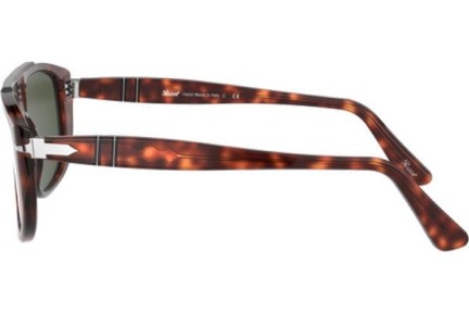 Zonnebril Persol PO3261S 24/31 Vierkant Havana