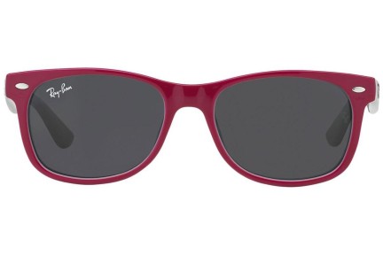 Zonnebril Ray-Ban Junior New Wayfarer Junior RJ9052S 177/87 Vierkant Rood