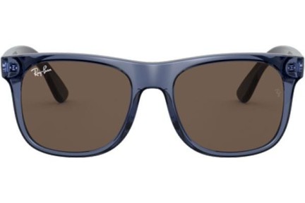 Zonnebril Ray-Ban Junior Junior Justin RJ9069S 706873 Vierkant Blauw