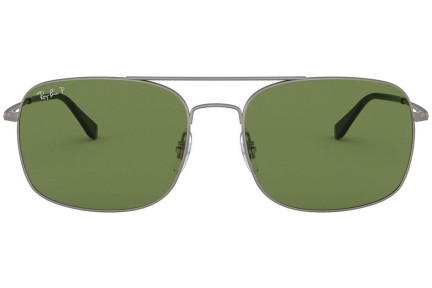 Zonnebril Ray-Ban RB3611 029/O9 Polarized Vierkant Grijs