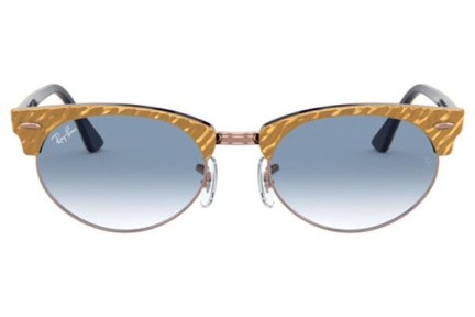 Zonnebril Ray-Ban Clubmaster Oval RB3946 13063F Browline Beige