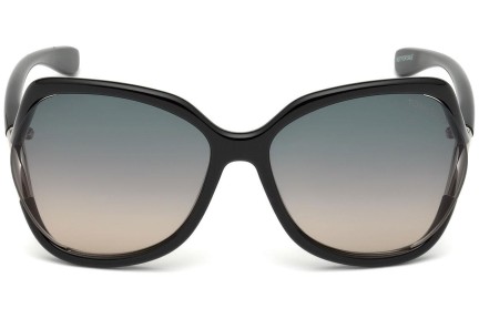 Zonnebril Tom Ford Anouk FT0578 01B Oversize Zwart