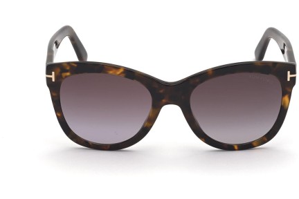 Zonnebril Tom Ford FT0870 52T Cat Eye Havana