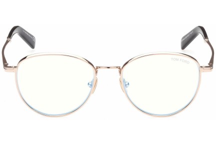 Brillen Tom Ford FT5749-B 028 Ronde Goud