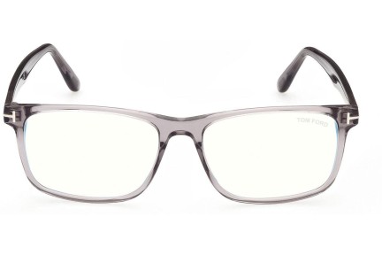 Brillen Tom Ford FT5752-B 020 Rechthoekige Grijs