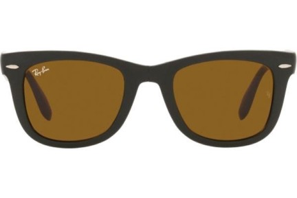 Zonnebril Ray-Ban Folding Wayfarer RB4105 657533 Vierkant Groen