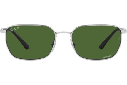 Zonnebril Ray-Ban Chromance Collection RB3684CH 003/P1 Polarized Rechthoekige Zilver