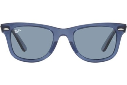 Zonnebril Ray-Ban Wayfarer RB2140 658756 Vierkant Blauw