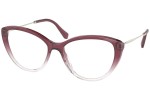 Brillen Miu Miu MU02SV 04T1O1 Cat Eye Rood