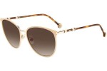 Zonnebril Carolina Herrera CH0029/S BKU/HA Pilot Goud