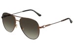 Zonnebril Jimmy Choo OLLY/S J7D/HA Pilot Bruin