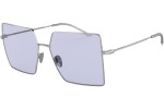 Zonnebril Giorgio Armani AR6143 30151A Oversize Zilver