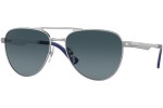 Zonnebril Persol PO1003S 518/S3 Polarized Pilot Zilver