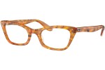 Brillen Ray-Ban Lady Burbank RX5499 8144 Cat Eye Havana