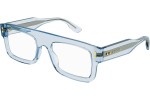 Brillen Gucci GG1085O 004 Rechthoekige Blauw