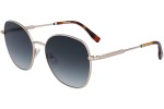 Zonnebril Lacoste L257S 710 Ronde Goud