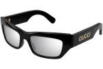 Zonnebril Gucci GG1296S 002 Rechthoekige Zwart