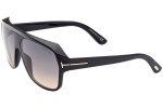 Zonnebril Tom Ford Hawkings FT0908 01B Pilot Zwart