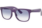 Zonnebril Ray-Ban Junior Junior Justin RJ9069S 713119 Vierkant Paars