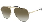 Zonnebril Giorgio Armani AR6113T 30028E Pilot Goud