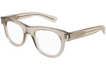 Brillen Saint Laurent SL571OPT 004 Ronde Beige