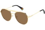 Zonnebril Polaroid PLD6211/S/X J5G/SP Polarized Pilot Goud