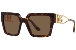 Zonnebril Dolce & Gabbana DG4446B 502/73 Vierkant Havana