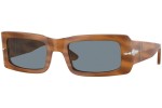 Zonnebril Persol PO3332S 960/56 Rechthoekige Havana