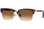 Zonnebril Persol PO3327S 24/51 Rechthoekige Havana