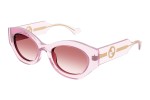 Zonnebril Gucci GG1553S 003 Ovaal Roze