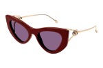 Zonnebril Gucci GG1565S 004 Cat Eye Rood