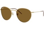 Zonnebril Ray-Ban RBR0103S 001/83 Polarized Ronde Goud