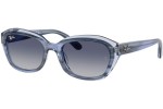 Zonnebril Ray-Ban Junior RJ9081S 71764L Rechthoekige Blauw