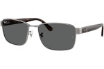 Zonnebril Ray-Ban RB3750 004/B1 Vierkant Grijs