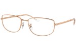 Brillen Ray-Ban RX3732V 3094 Rechthoekige Goud