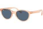 Zonnebril Ray-Ban Junior RJ9080S 717080 Ronde Oranje