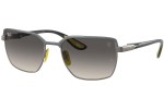 Zonnebril Ray-Ban RB3743M F10111 Vierkant Grijs