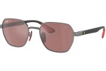 Zonnebril Ray-Ban RB3794M F001H2 Polarized Rechthoekige Grijs