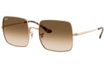 Zonnebril Ray-Ban Square RB1971 920251 Vierkant Goud