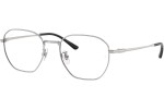 Brillen Ray-Ban RX8777D 1002 Rechthoekige Zilver