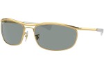 Zonnebril Ray-Ban Olympian I Deluxe RB3119M 001/56 Rechthoekige Goud