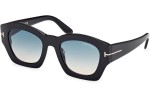 Zonnebril Tom Ford Guilliana FT1083 01P Vierkant Zwart