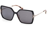 Zonnebril Tom Ford FT1039 05D Polarized Vierkant Zwart