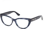 Brillen Guess GU50175 092 Cat Eye Blauw