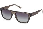 Zonnebril Timberland TB00025 45D Polarized Vierkant Bruin