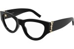 Brillen Saint Laurent SLM94OPT 001 Cat Eye Zwart