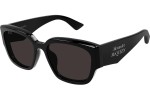 Zonnebril Alexander McQueen AM0468S 001 Vierkant Zwart