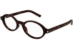 Brillen Saint Laurent SL751JEANNEOPT 002 Ovaal Havana